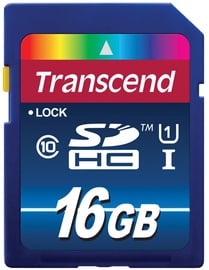 Mälukaart Transcend 16GB SDHC Premium Class 10 UHS-I 300x