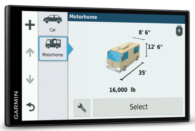 GPS навигация Garmin Camper 770