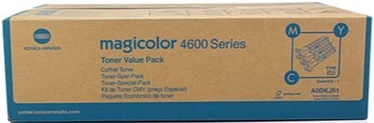 Lazerinio spausdintuvo kasetė Konica Minolta A0DKJ51 Toner Cartridge Cyan Magenta Yellow
