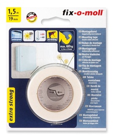 Teip Fix-O-Moll BALT3563047, Kahepoolne, 1.5 m x 1.9 cm