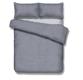 Комплект постельного белья Domoletti WS06, серый, 200x220