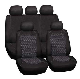 Bottari Spiderweb Seat Cover Set Black Grey