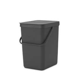 Atkritumu tvertne Brabantia Sort And Go, pelēka, 25 l