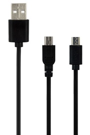 Game Devil 2in1 USB Charging Cable 2.5m Black