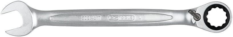 Atslēga KsTools Gear+ Combination Ratcheting, 237 mm, 18 mm