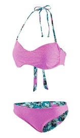 Купальник, для женщин Beco Reversible Cut Out, синий/розовый, 40