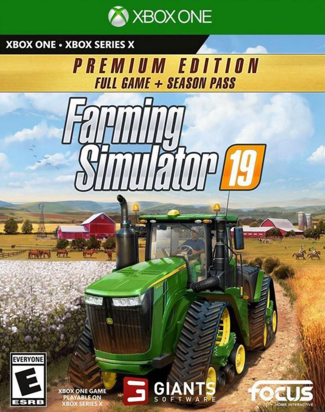 Игра Xbox One FOCUS HOME INTERACTIVE Farming simulator 19 - Ksenukai.lv