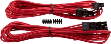 Corsair Premium Individually Sleeved PCIe Cables with Single Connector Type 4 (Gen 3) Red