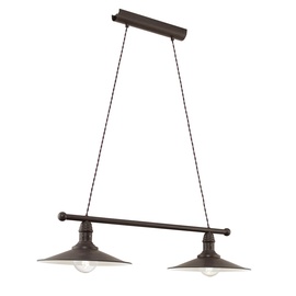 Pakabinamas šviestuvas Eglo Stockbury 49457, 2 x 60 W, E27