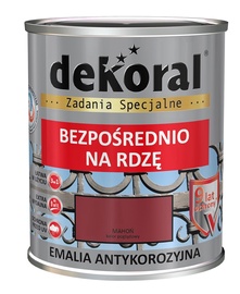 Краска-эмаль, для металлоконструкций, защита от коррозии Dekoral Special, блестящий, 0.65 l, зеленый