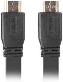 Lanberg HDMI Cable V2.0 Flat Black 5m