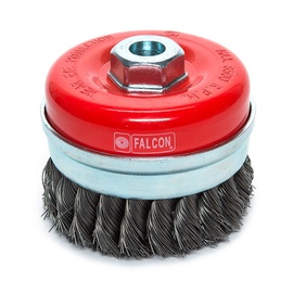 Slīpēšanas drāšu birste Falcon M14 608153-6/3008 STPL 8cm
