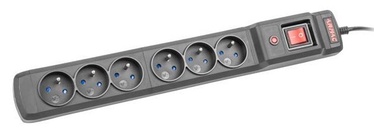 ARMAC Surge Protector M6 Black 2.5m