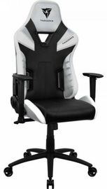 Игровое кресло Thunder X3 TC5 All White, 70 x 66 x 125 - 135 см, белый/черный