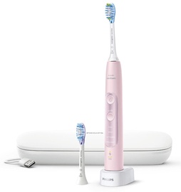 Электрическая зубная щетка Philips HX9661/02, белый/розовый