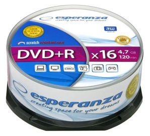 Esperanza DVD+R 4.7GB 16x 25pcs