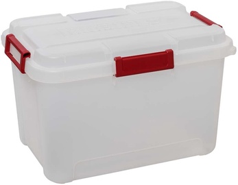 Curver Outback Box With Lid 60l Transparent/Red