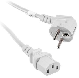 Kolink Power Cable SchuKo To IEC Connector C13 1.8m White