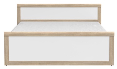 Black Red White Belinda 160 Bed White Sonoma Oak
