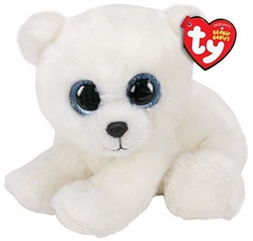Mīkstā rotaļlieta TY Beanie Babies Ari Polar Bear, 15 cm
