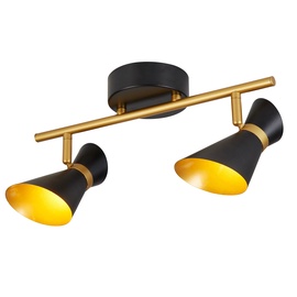 Modernus kryptinis šviestuvas Searchlight Diablo 5922BG, 2 x 4W LED