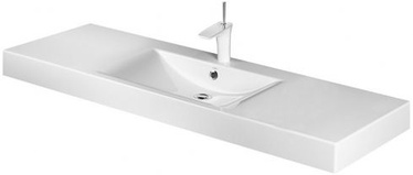 Paa Long Step 1500x490mm Washbasin White