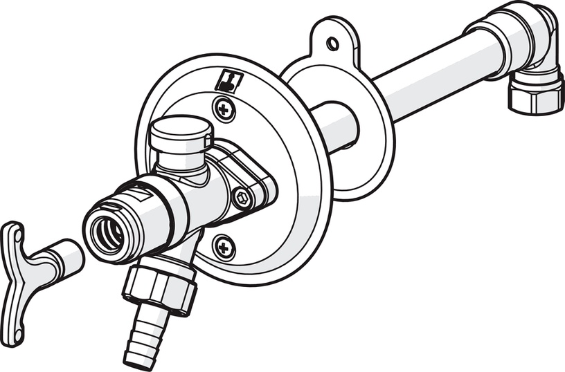 Кран Oras Garden Valve 431515, 15 мм - внутренняя резьба