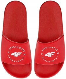 4F Women Slides H4Z20-KLD001 Red 36