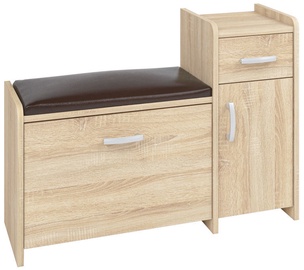 Apavu plaukts ML Meble PIK02NP Sonoma Oak, 900x300x660 mm