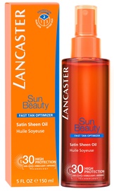 Apsauginis kūno aliejus nuo saulės Lancaster Sun Beauty Dry Oil Fast Tan Optimizer SPF30, 150 ml