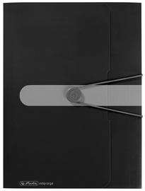 Herlitz Wallet Folder Easy Orga A4 Opaque Black 11205986