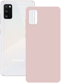 Ksix Silk Back Case For Samsung Galaxy A41 Pink