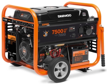 Daewoo GDA 8500E Petrol Generator Black/Orange