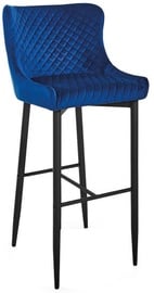 Bāra krēsls Signal Meble Modern Colin B H-1, zila/melna