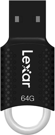 USB atmintinė Lexar V40, juoda, 64 GB