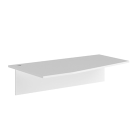 Skyland Xten XCT-169-1L Left Table Top White