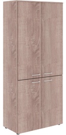 Skyland Wave WHC 85.3 Office Shelf 856x1949x432mm Sonoma Oak