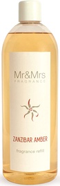 Mr&Mrs Fragrance Blanc Liquid Diffuser Refill 1l Zanzibar Amber