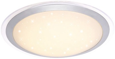 Brilliant Diskus Wall Lamp 80W LED White/Silver