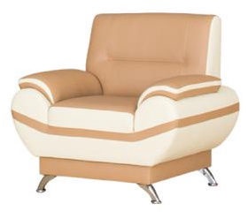 Kanclers Livonia Armchair Eco Leather Beige/Cream