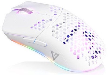 Spēļu pele Modecom Volcano Shinobi 3360, balta