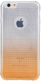Remax Bright Diamond Back Case For Apple iPhone 6/6s Transparent/Orange