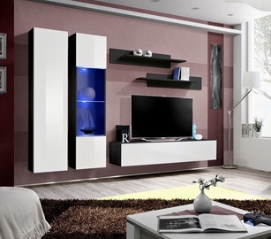 Комплект мебели для гостиной ASM Fly A5, белый/черный