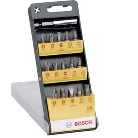 Uzgaļu komplekts Bosch 2607019453, T25, 200 mm, 16 gab.