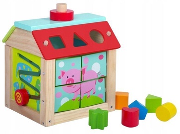 EcoToys Wooden Educational House Sorter