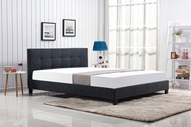 Halmar Oxford Bed 160x200cm Dark Grey