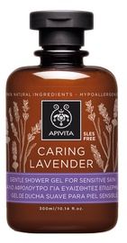Apivita Caring Lavender Gentle Shower Gel For Sensitive Skin 300ml