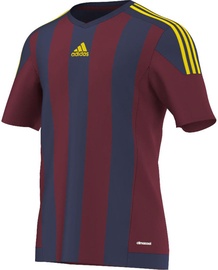 Adidas Striped 15 T-Shirt S16141 Burgundy/Navy 128cm