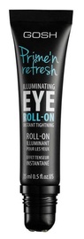 Makiažo pagrindas Gosh Prime'n Refresh Illuminating Eye Roll-On, 15 ml