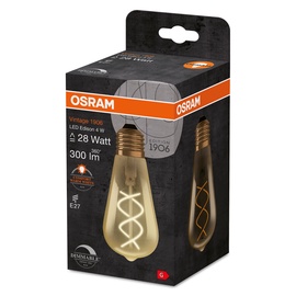 Светодиодная лампочка Osram LED, белый, E27, 4 Вт, 300 лм